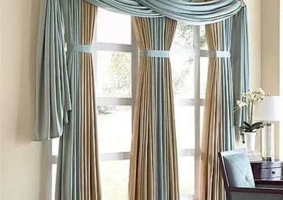living room curtains in dubai