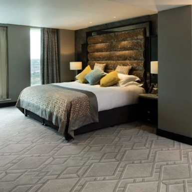 Patterned Hotel Carpet