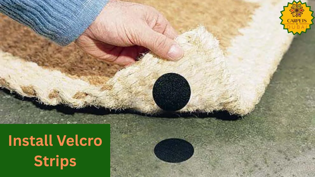 Install Velcro Strips