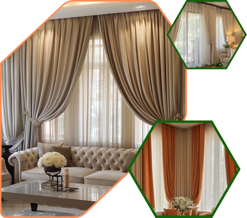 UV-blocking curtains
