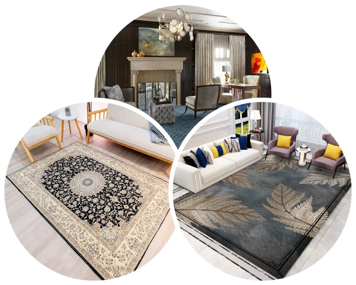 Hypoallergenic carpets