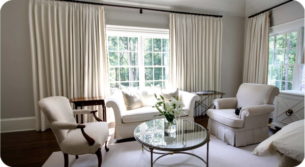 Living Room Curtains in Dubai