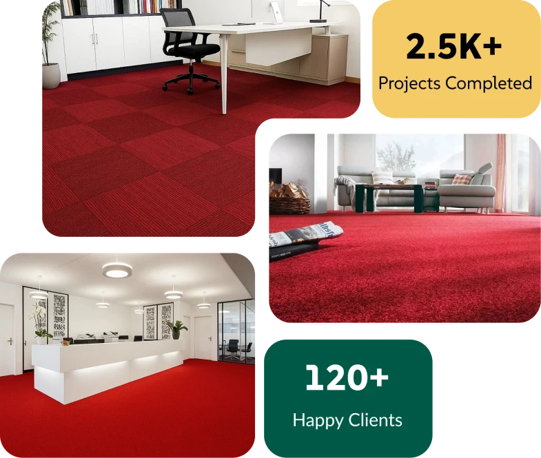 Red Floor Carpets Dubai